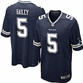 Nike Men & Women & Youth Cowboys #5 Dan Bailey Navy Blue Team Color Game Jersey,baseball caps,new era cap wholesale,wholesale hats
